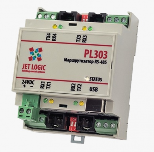 Маршрутизатор PL303 (JL303) (разветвитель RS485 ModBus) Маршрутизатор PL303 (JL303) (разветвитель RS485 ModBus)