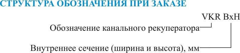 Рекуператор пластинчатый VKR