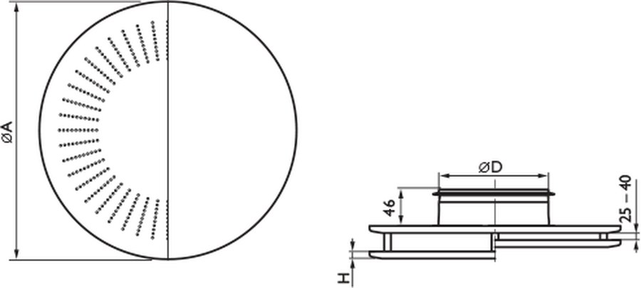 Диффузоры 1DLKA, 2DLKA