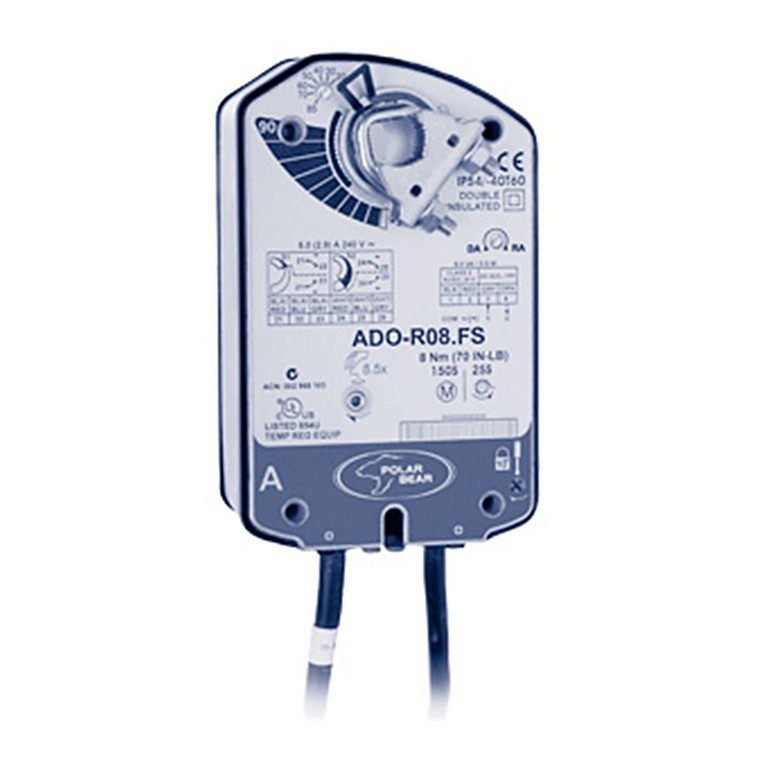 Электроприводы ADO-R08 F(S) с моментом вращения 8 Нм с функцией «Safety»