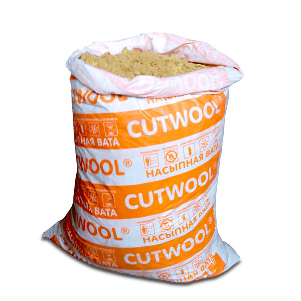 Негорючая насыпная (задувная) вата CUTWOOL®