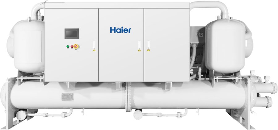 Винтовой чиллер Haier CIWP1450MFBEACANR с водяным охлаждением Винтовой чиллер Haier CIWP1450MFBEACANR с водяным охлаждением