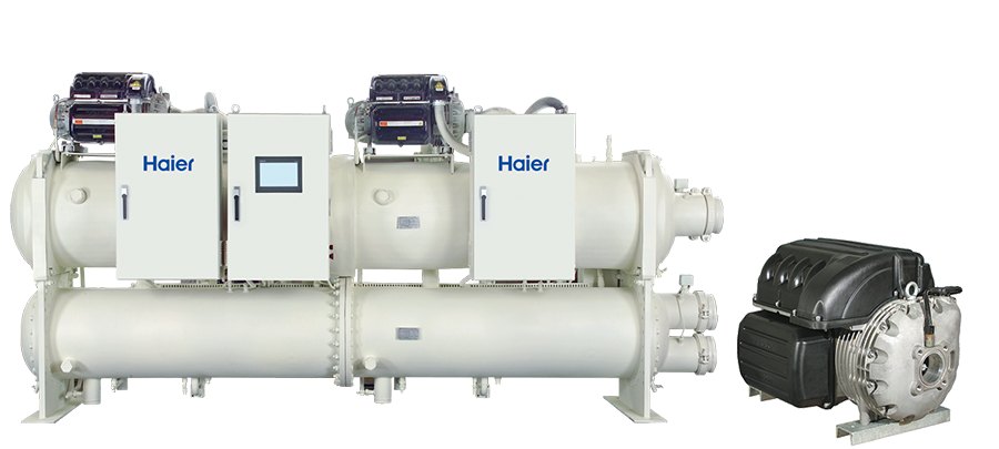 Чиллер с турбокомпрессором Haier CCWP6330SXNENCNN1 с водяным охлаждением Чиллер с турбокомпрессором Haier CCWP6330SXNENCNN1 с водяным охлаждением