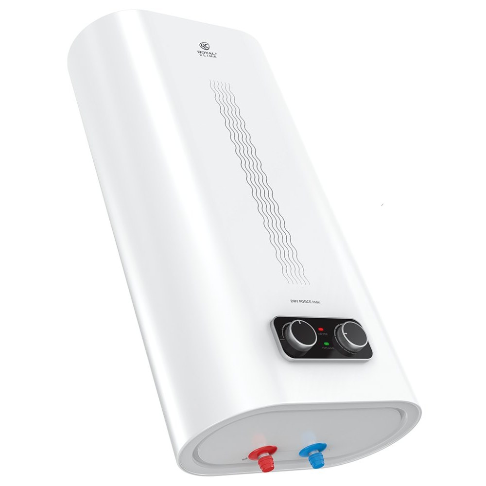 Электрический водонагреватель ROYAL Clima DRY FORCE Inox RWH-DF50-FS Электрический водонагреватель ROYAL Clima DRY FORCE Inox RWH-DF50-FS