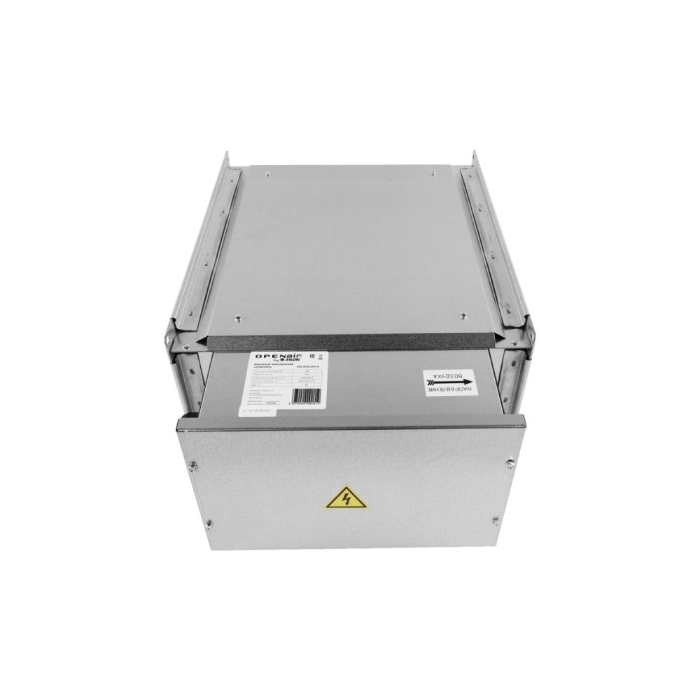 Электрический нагреватель для прямоугольных каналов ZILON ZES 800x500-75