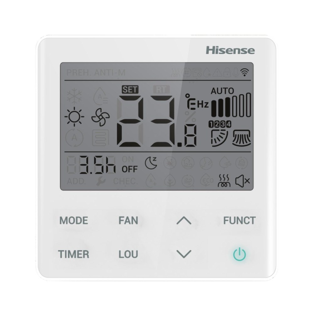 Инверторная сплит-система канального типа Hisense HEAVY EU DC Inverter AUD-48UX4REH8/AUW-48U6RN8 WI-FI