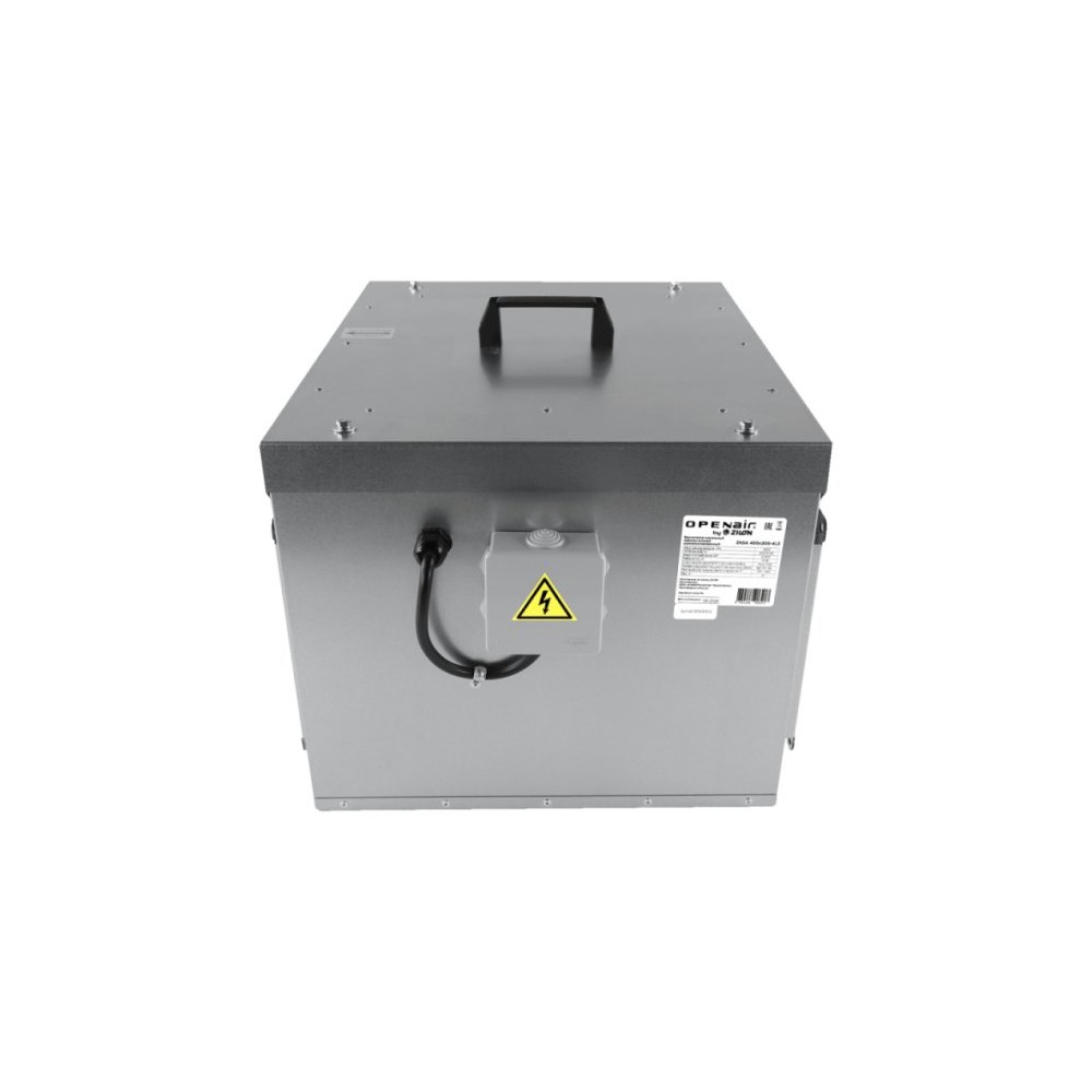 Звукоизолированный прямоугольный канальный вентилятор ZILON ZKSA 600x300-4L1