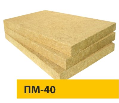 Плита мягкая ПМ-40 ТИЗОЛ